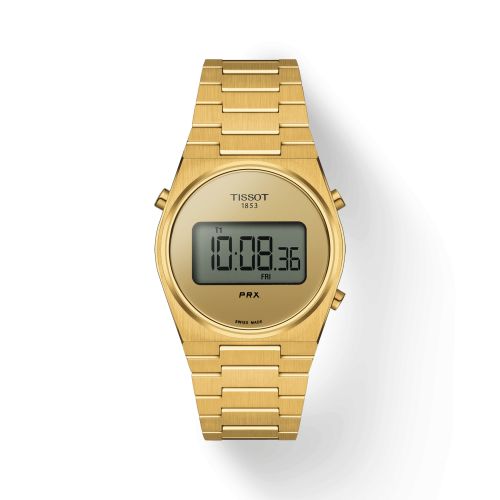 Tissot PRX Digital 35 Yellow Gold / Champagne
